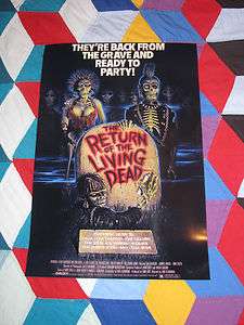 return of the living dead movie poster horror gore classic cult new 