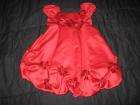 Biscotti Red Puffy Short Sleeve Dress size 2  