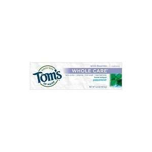 Toms of Maine Natural Whole Care Anticavity & Tarter Control Plus 