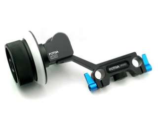 DSLR Follow Focus FF for 15mm rod support 60D 600D 5D2  