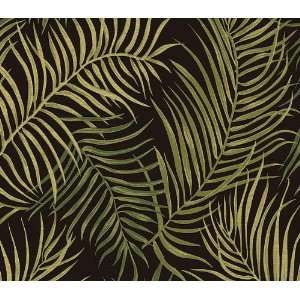 Black Tropical Palms Wallpaper
