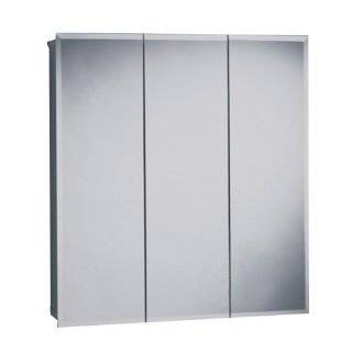 Zenith Products M30 Beveled Tri View Medicine Cabinet