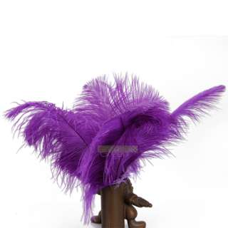   10pcs 10  12 inch Ostrich Feathers optional colors wedding decorations