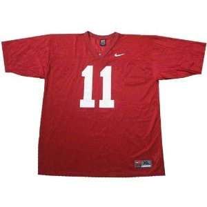  Nike Alabama Crimson Tide #11 Crimson Replica Football 