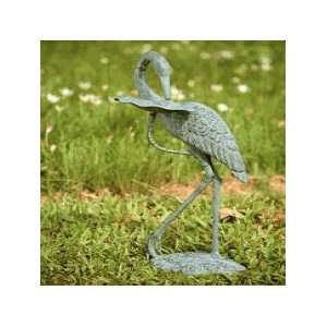  Crane Sculpture Birdfeeder