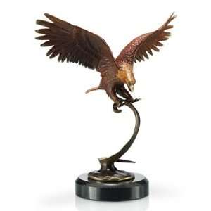 Eagle Flying Single Sculpture 
