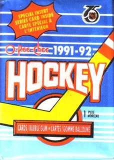 1991 92 O Pee Chee HOCKEY Wax Packs   Lot of 4 for $1 066114500997 