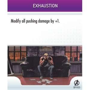    HeroClix Exhaustion # BF003 (Rookie)   Avengers Toys & Games