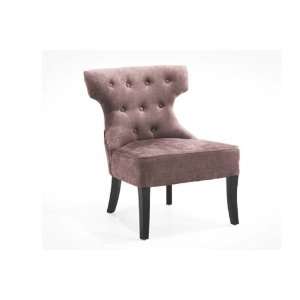  Armen Living Ritz Club Chair Wisteria Color Fabric: Home 