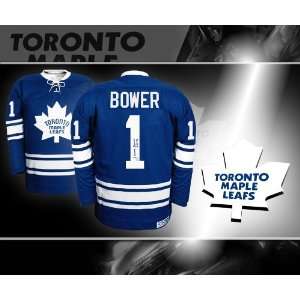  Johnny Bower Toronto Maple Leafs Autographed Jersey 