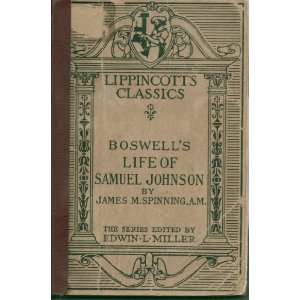  Boswells Life of Samuel Johnson (Lippincotts Classics) James 