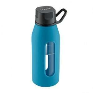  NEW Glass Water Bottle 16oz Blue (Kitchen & Housewares 