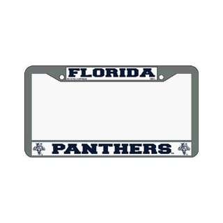  Florida Panthers Chrome License Plate Frame *Sale*: Sports 