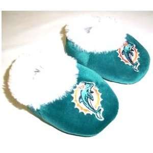  Miami Dolphins Baby Bootie Slippers