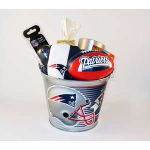    New England Patriots Premier Pail Gift Set