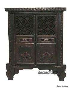 Chinese Antique Buddha Cabinet Side Table Chest G12 31c  