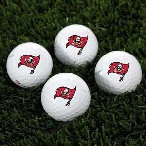 Wilson Tampa Bay Buccaneers 4 Pack Team Logo Golf Balls:  