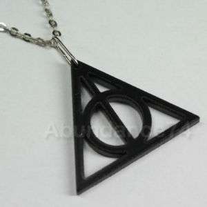 Harry Potter DEATHLY HALLOWS Necklace Pendant Small  