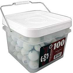 Titleist 100 piece Recycled Golf Balls in a Free Bucket   