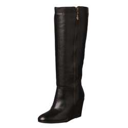 Steven by Steve Madden Womens Meteour Black Leather Boots FINAL 