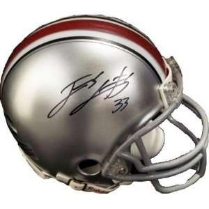   John Laurinaitis Autographed Ohio State Buckeyes Mini Helmet: Sports