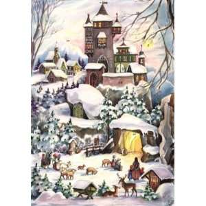 Winter Castle German Advent Calendar:  Home & Kitchen