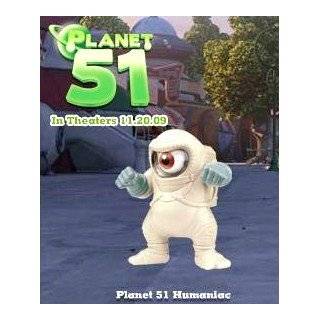 Burger King Kids Meal Planet 51 Movie Humaniac Action Figure Toy 2009