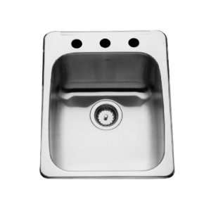  Kindred QSL22178N1 1 Bowl Self Rimming Kitch Sink