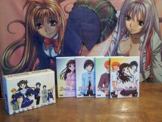 Fruits Basket LE Art Box Set Vol 1,2,3,4 Funimation Anime DVD 