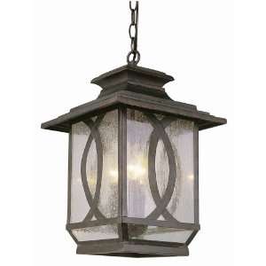 By Transglobe Lighting Outdoor Collection Burnished Rust Finish 3 Lt 