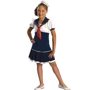  Sailor Costume Child Small 4 6: Toys & Games