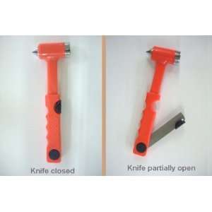  Emergency Hammer with Survival Knife