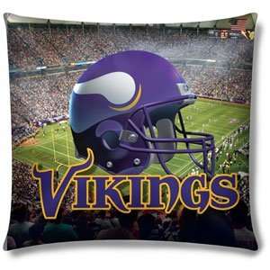  NFL Minnesota Vikings Photo Real Toss Pillow 
