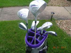 Womens complete NEW Golf Set, Drivers, Irons, Putter, Deluxe Bag 