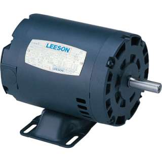 Leeson Reversible Electric Motor 3/4 HP 3450 RPM   NEW  