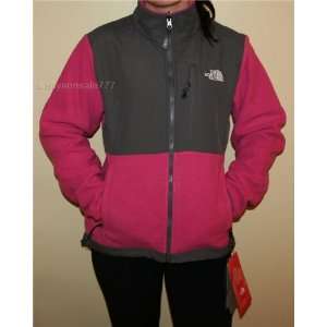  THE NORTH FACE DENALI FLEECE PINK/GREY WOMENS SIZE SMALL 