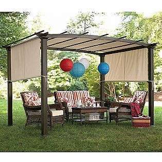 Curved Pergola  Country Living Outdoor Living Gazebos, Canopies 