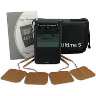 Ultima 5 Digital Dual Channel TENS Unit   5 Modes with Timer  Current 