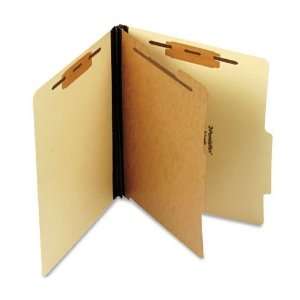   Classification Folders, Letter, 4 Section, 15/Box