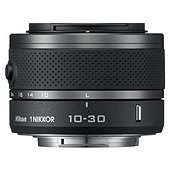 Nikon 1 NIKKOR Black VR 10 30mm f/3.5 5.6 Lens