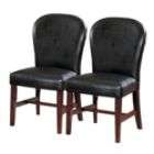 Oxford Creek Dark Brown Side Chair (Set of 2)