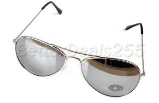 Fashion Mirror Shade Sunglasses Glasses Aviator Women Men Wayfarer 