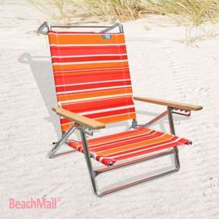   pos Platinum Lay Flat / Extra Wide Aluminum Beach Chair at 
