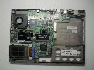 DELL Latitude D830 256MB VIDEO nVIDIA Motherboard HN195 AS IS Parts or 