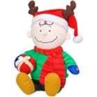 Peanuts 25 Holiday Plush Animated Ear Flapping Charlie Brown 