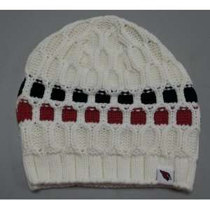  Arizona Cardinals Cuffless Knit Hat By Reebok: Sports 