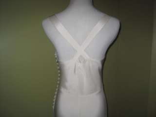 CREW Silk Tricotine Robin Long Dress IVORY 6 NEW $325  