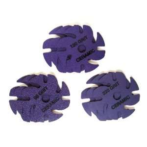 JoolTool 3M 9 Piece Cubitron Ceramic Purple Abrasive Disc Kit, Ceramic 