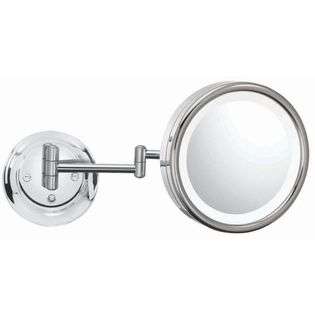 Kimball & Young Lighted Magnifying Mirror   Wall Mount   Chrome 