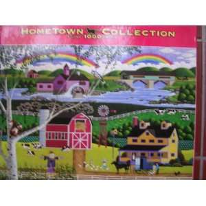  Hometown Collection 1000 Piece Jigsaw Puzzle ; Rainbows 